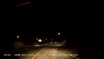 Dash Cam Captures Bolide Meteor