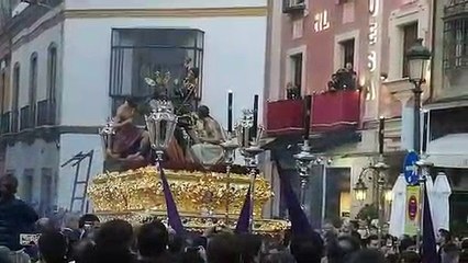 El Cristo de la Coronación de Espinas de El Valle llega al inicio de la Carrera Oficial