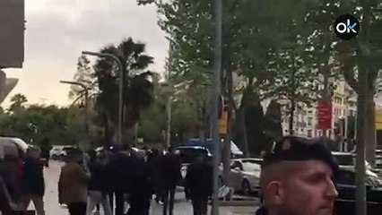 Insultos a Sánchez en Barcelona