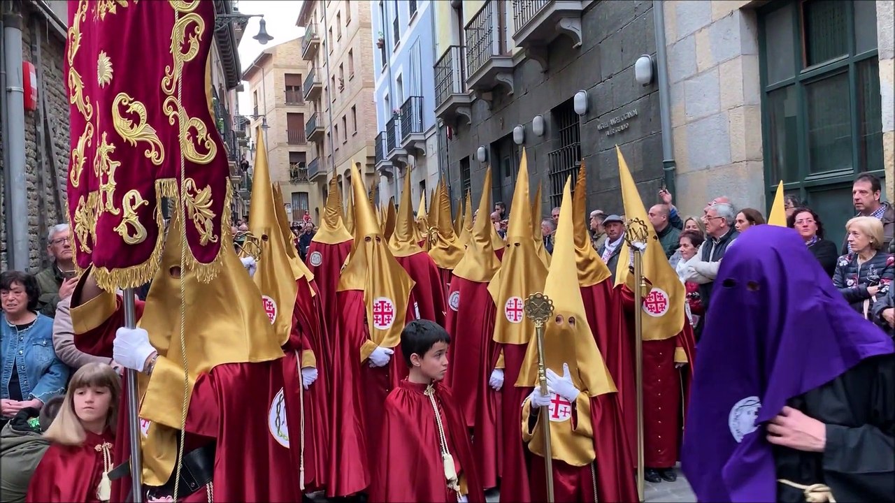 Procesión de Jueves Santo en Pamplona