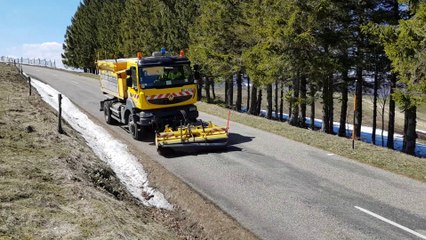 La remise en circulation de la route des Crêtes