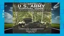 Full version  The Official US Army Survival Guide - Updated Edition (FM 3-05.70/FM 21-76):
