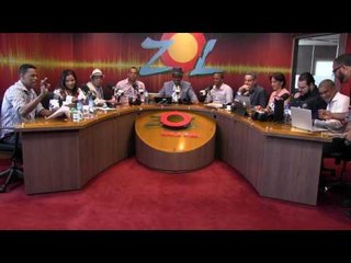 Martin Haina con rutina para los temas políticos el lado jocoso