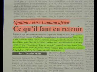 Revue Presse Labari Hausa 29 Mars