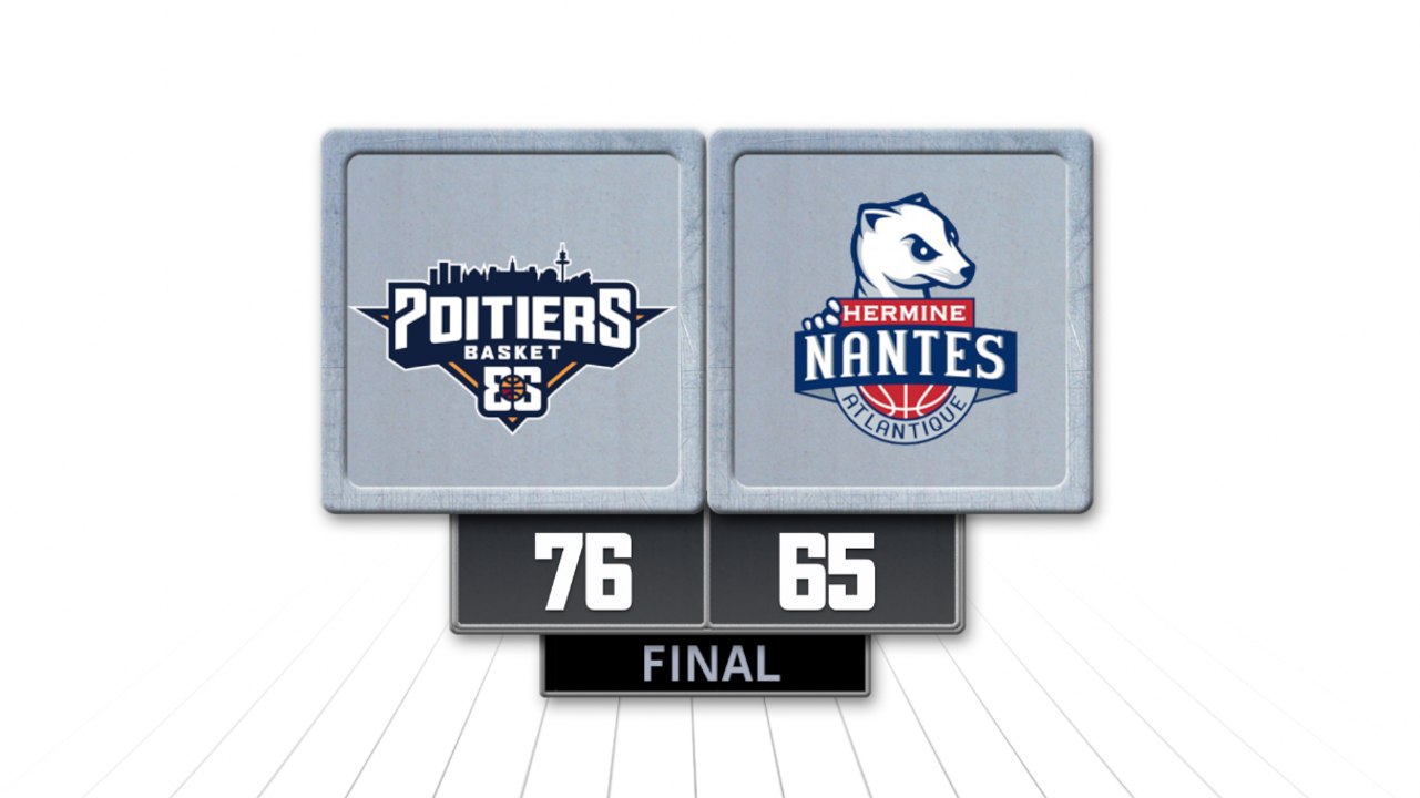 J27- PROB LNB: POITIERS - NANTES (2018-19)