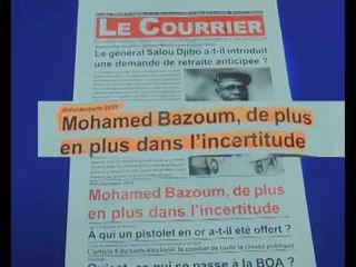 Revue Presse Zarma 20 Octobre