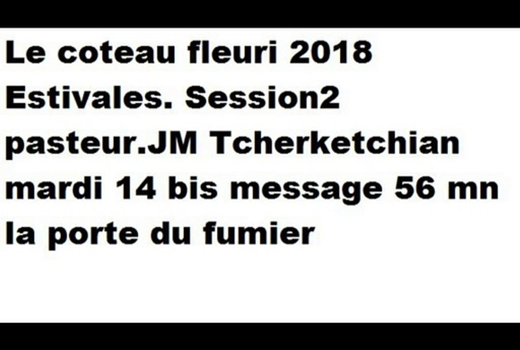 session-2 14 bis la porte du fumier