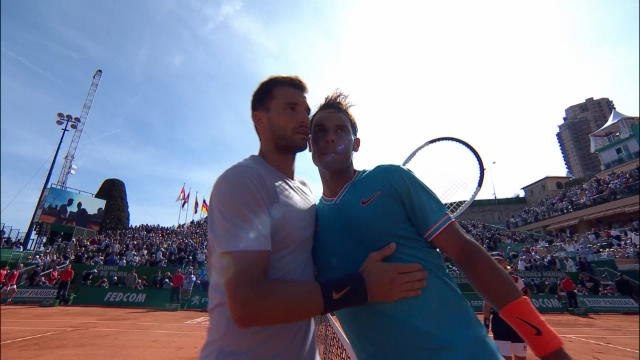 ATP Monte Carlo: Nadal bt Dimitrov (6-4 6-1)