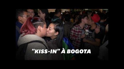 En Colombie, des baisers pour combattre l'homophobie