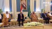رئيس الوزراء العراقي يلتقي الملك سلمان بن عبد العزيز وولي العهد السعودي محمد بن سلمان في الرياض