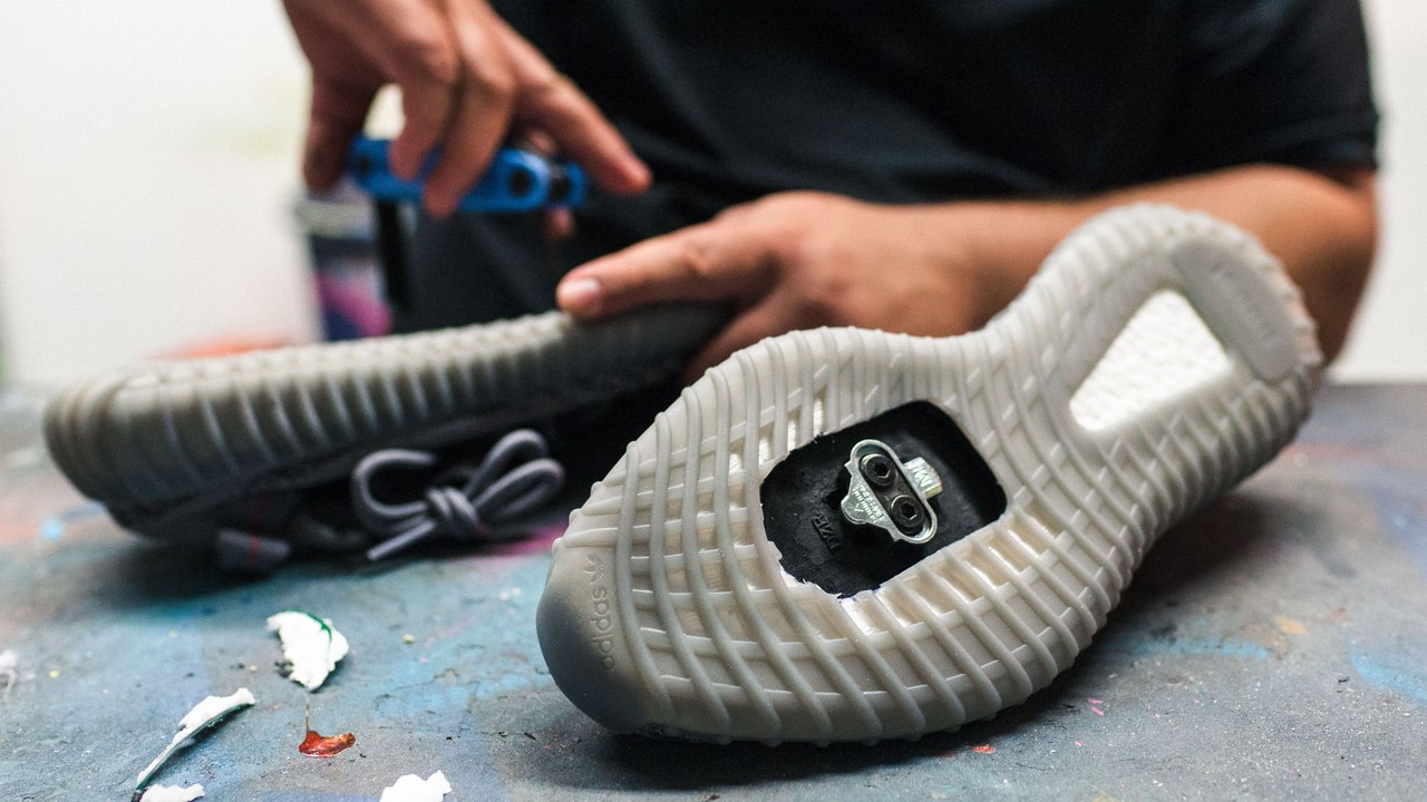 Watch These Guys Convert Yeezy 350 Boost Into Cycling Shoes