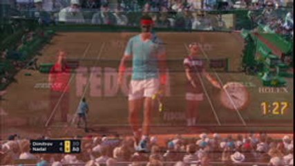 Monte-Carlo: Nadal encore trop fort pour Dimitrov