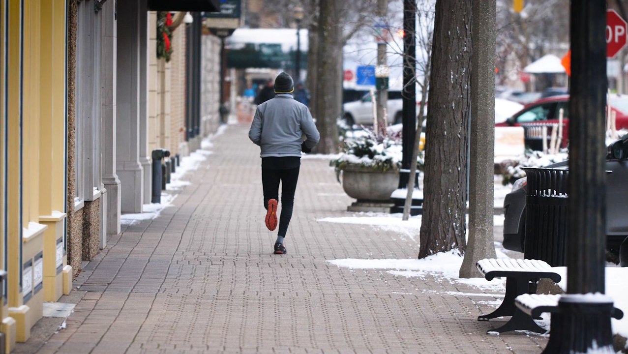 This City’s Heated Sidewalks Make It A Winter Running Paradise