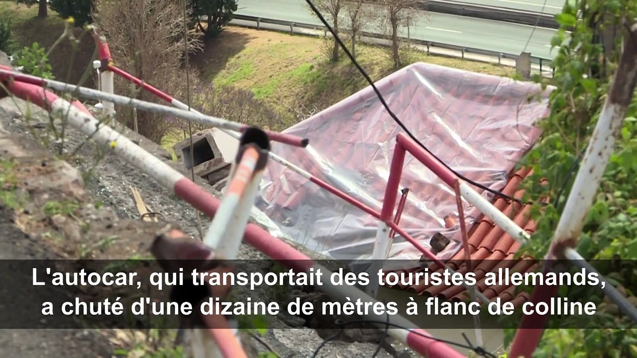 Madère endeuillée par la mort de 29 touristes allemands dans un accident de car