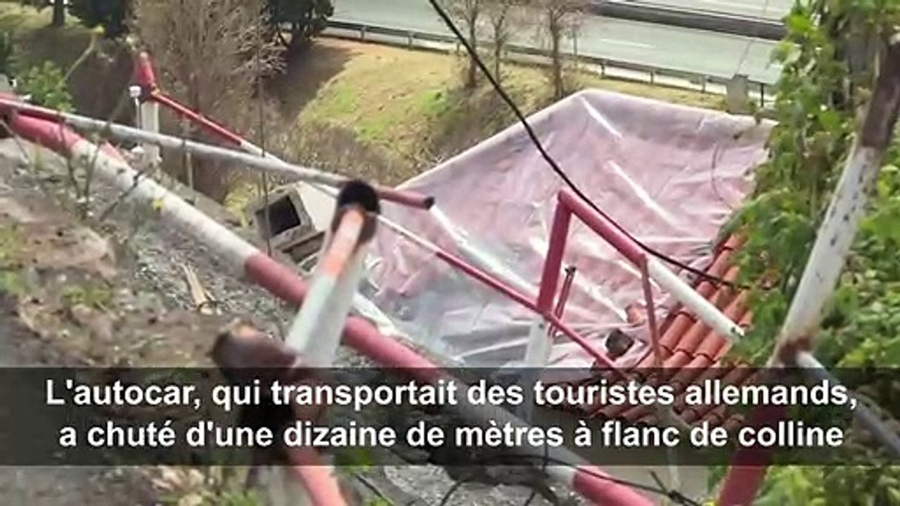 Madère endeuillée par la mort de 29 touristes allemands dans un accident de car