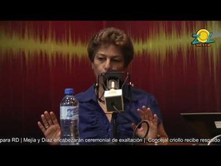 Rosario Espinal Politóloga comenta sobre la Marcha Verde y sobre el PRM