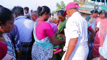 FULL FISH FRY _ Cooking and eating _ Grandpa cooking big full fish fry village cooking