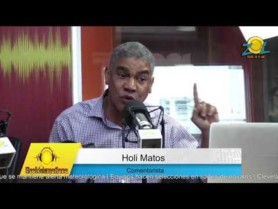 Holi Matos Comenta sobre incidente de haitianos agrediendo a policías en Mirador Sur