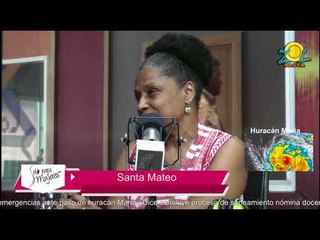 Santa Mateo comenta sobre el embarazo en las adolescentes en los pueblos