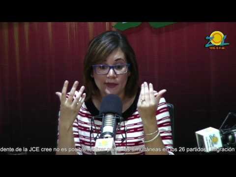 Elizabeth Mateo comenta El pueblo no le permitirá segunda reelección al Presidente Danilo Medina