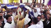 Obispo Báez de Nicaragua se despide antes de ir al Vaticano