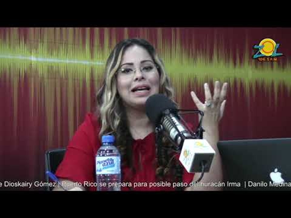 Llamada de Gloria Ceballos directora de Onamet comenta sobre el huracán Irma