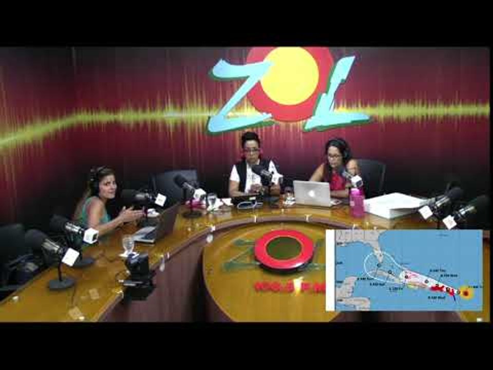 Comentando sobre las medidas a tomas tras el paso del Huracán Irma