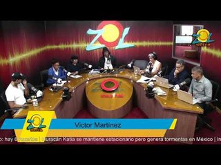Victor Martinez periodista reporta la situación en México con un terremoto de 8.2