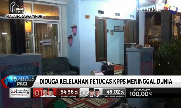 Diduga Kelelahan Petugas KPPS Meninggal Dunia