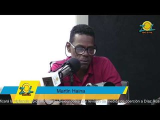 Martin Haina con el corito un huracán en el panorama político