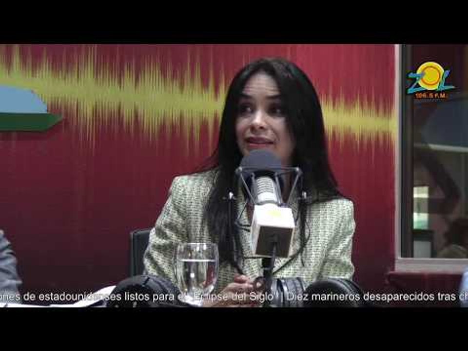 Claudia Franchesca "Por primera vez una ley en la Rep. Dom. toca el transporte de carga"