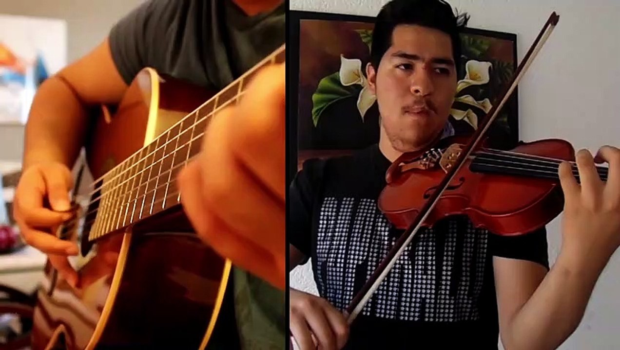 Goose House -  Hikaru Nara◤Violin and Guitar Cover◥ ◤Manukesman and Animusika ◥