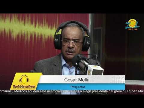 Dr. Cesar Mella comenta sobre los feminicidios/violencia de género en RD