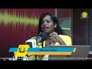 Millizen Uribe comenta sobre el tema de la ley de partidos