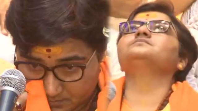 Sadhvi Pragya Thakur breaks down alleging 'Torture' in Jail, Slams Congress | Oneindia News