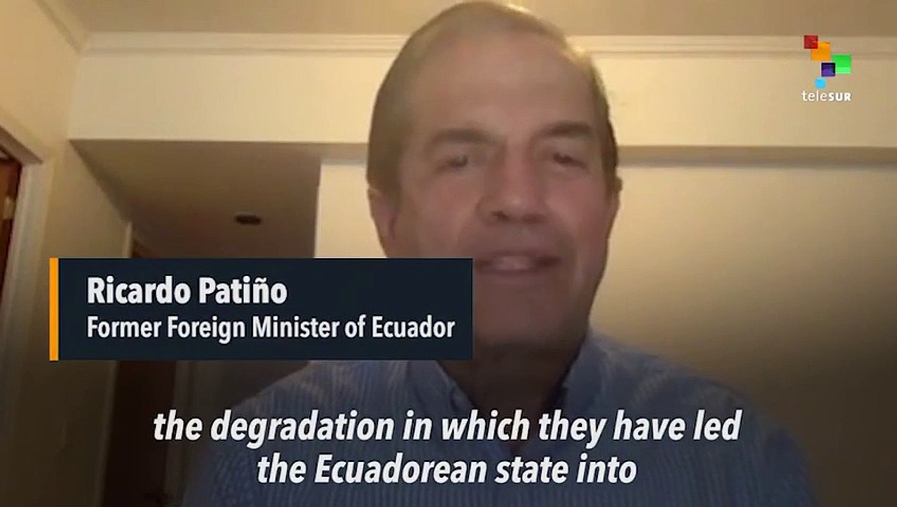 Ecuadorian Former Minister Denounces Political Persecution
