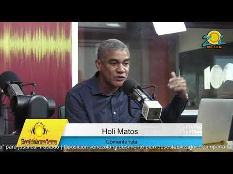 Holi Matos comenta no creo el caso de Yimi Zapata sobre estafa, sea un caso de la embajada Americana