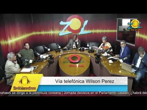 Wilson Perez comenta rueda de prensa del comité lucha contra venta de GLP en estaciones de gasolinas