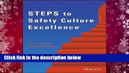 Steps to Safety Culture Excellence
