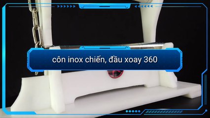 CÔN INOX CHIẾN, ĐẦU XOAY 360 tại #KANSHOP côn nhị khúc. Lớp dạy côn #KANCLUB nunchaku