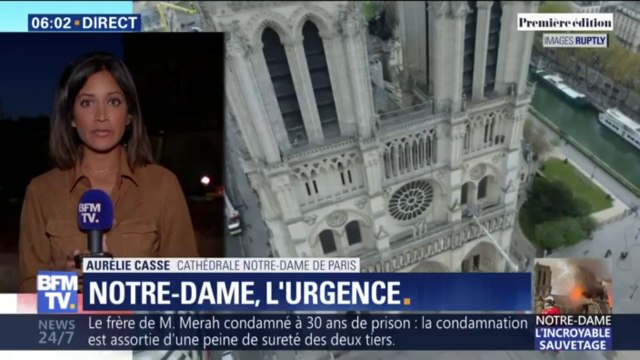 Notre-Dame: la voûte de la cathédrale s'ajoute à 3 points de fragilité majeurs