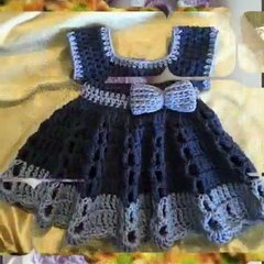 Crochet Baby Dresses Woolen Styles