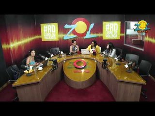 Zoila Luna en la jornada #RDLibreDeViolencia inicia el tema de la violencia con los niños