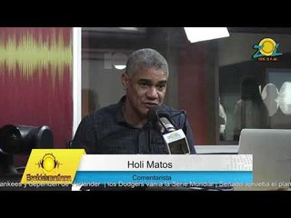 Holi Matos "Todo el que conduce alguna institución publica, la gestiona en su propio provecho"