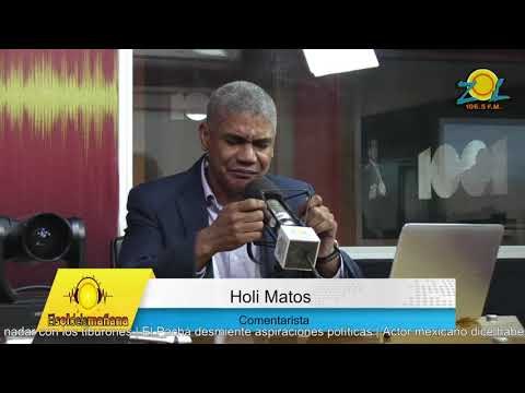 Holi Matos comenta vivimos en una sociedad que el que tiene un poco de fuerza, la impone