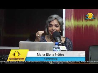 Maria Elena Nuñez comenta  sobre los cierres de Restaurant por Pro Consumidor
