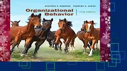[MOST WISHED]  Organizational Behavior by Stephen P. Robbins
