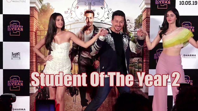 Tiger shroff Making Fun Of His Co stars Ananya Pandey & Tara Sutaria | student of the year 2