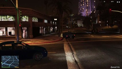 GTA V Police Chase - Cinematic Camera