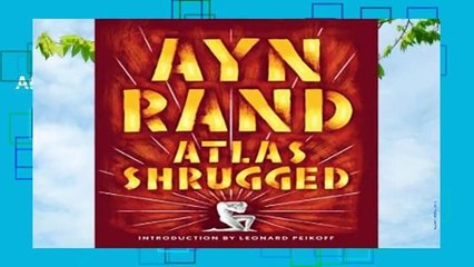 Atlas Shrugged